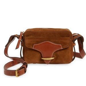 Isabel Marant Wasy Shoulder Bag In Leather Color Suede